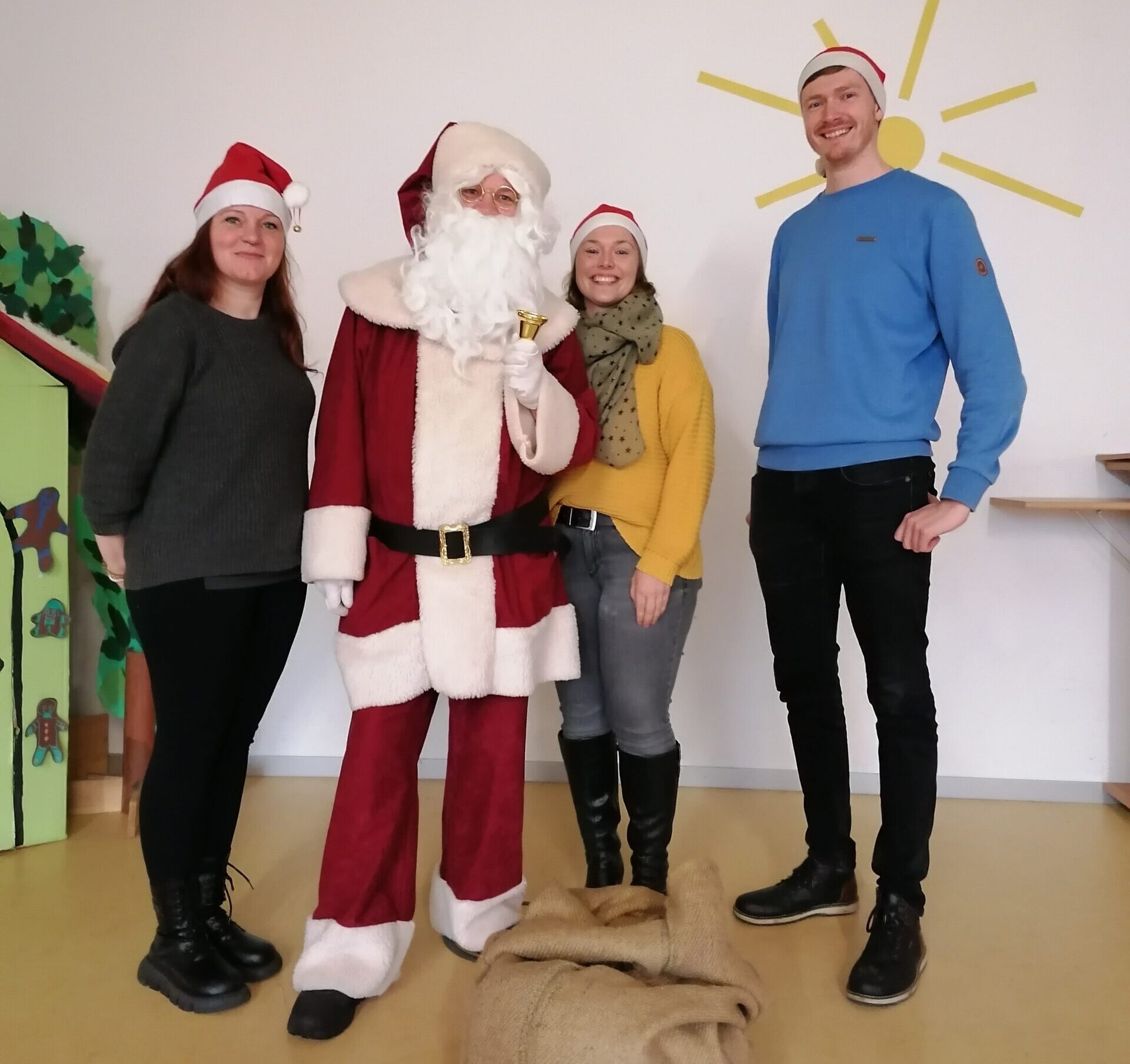 Besuch vom Weihnachtsmann